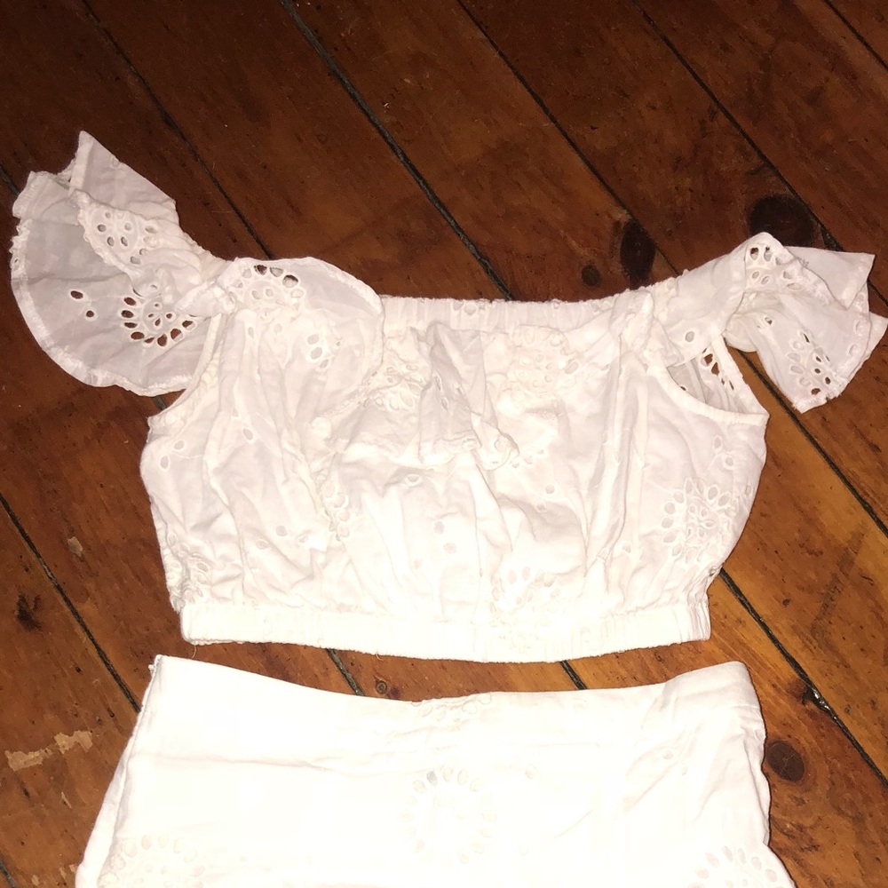 White summery Set - Picture 2 of 2